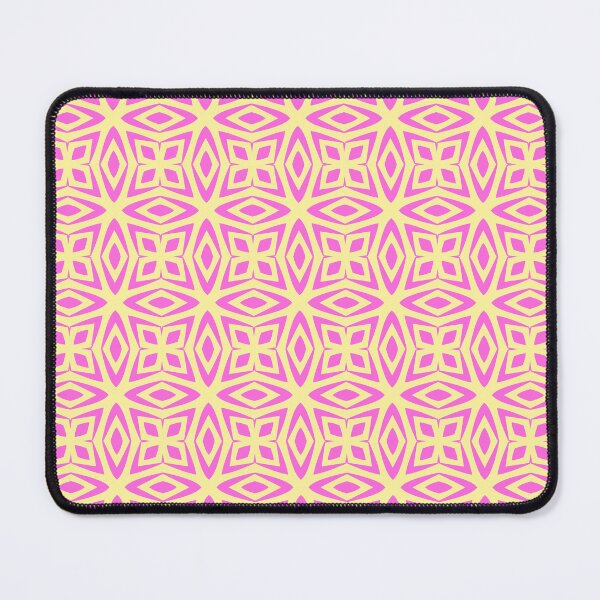 Item preview, Floral Diamonds: Pink and Yellow Fantasy 10 designed and sold by AneissPiaf.