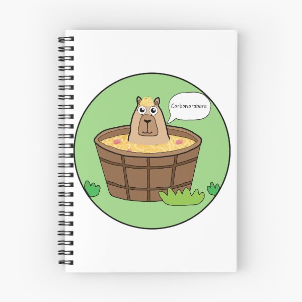Item preview, Carbonarabara Capybara! designed and sold by ProfanityFarm.
