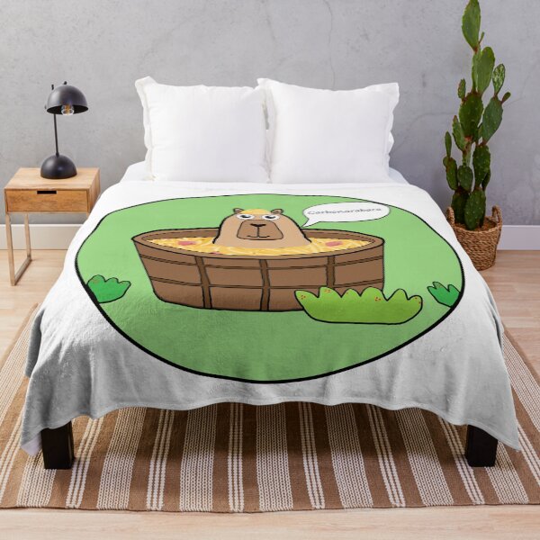 Item preview, Carbonarabara Capybara! designed and sold by ProfanityFarm.