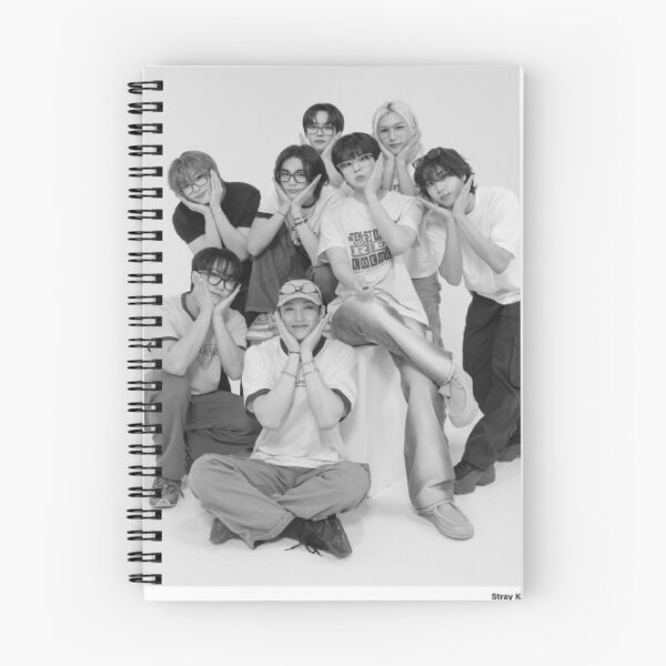 Item preview, Stray Kids ot8 cute heart you make skz stay kpop boy group poster designed and sold by Kpop-Noona.
