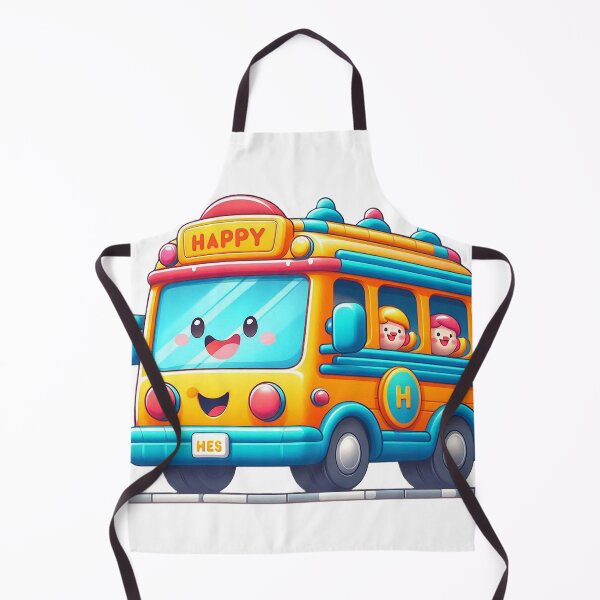 Item preview, Happy and Funny Bus Tshirt designed and sold by Tshirtmaniacs.
