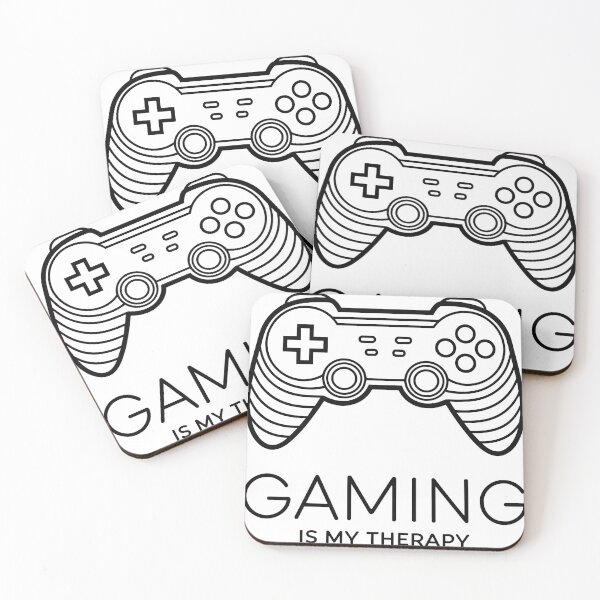Item preview, Gaming Is My Therapy - Minimalist Controller designed and sold by MrERNST.