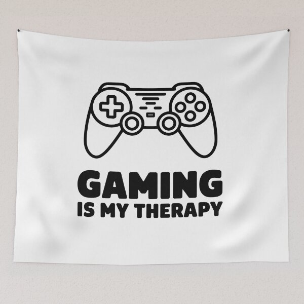 Item preview, Gaming Is My Therapy - Minimalist Controller designed and sold by MrERNST.