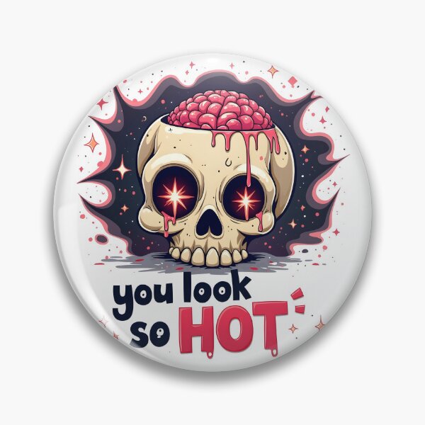 Item preview, Cute Kawaii Skull, You look so HOT designed and sold by naatala.