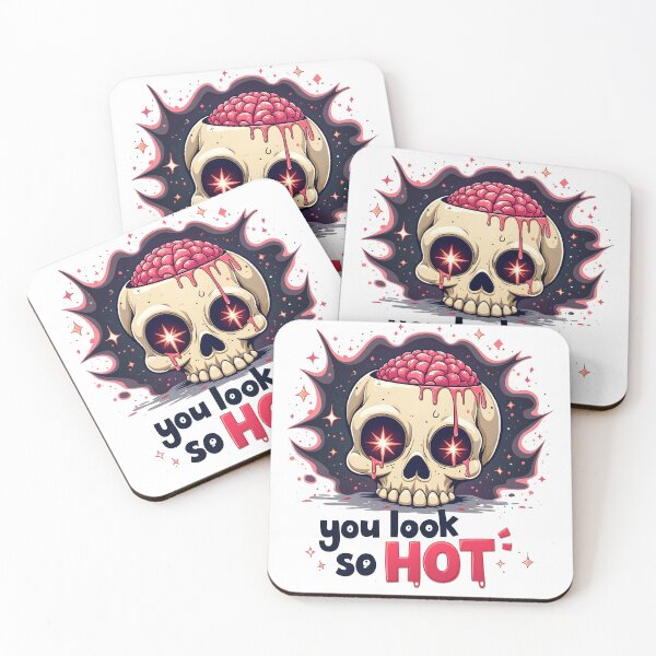 Item preview, Cute Kawaii Skull, You look so HOT designed and sold by naatala.