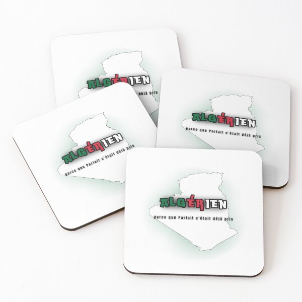 Item preview, Algerian - Because perfect was already taken | Humorous and identity design designed and sold by AWAdesign.