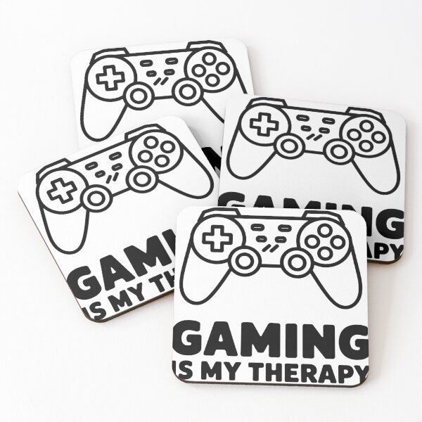 Item preview, Gaming Is My Therapy - Minimalist Controller designed and sold by MrERNST.