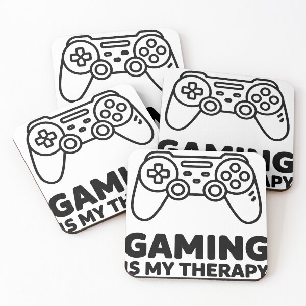 Item preview, Gaming Is My Therapy - Minimalist Controller designed and sold by MrERNST.