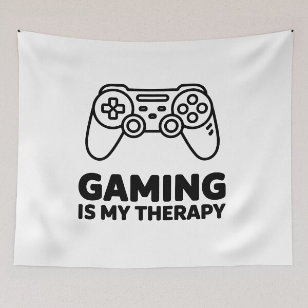 Item preview, Gaming Is My Therapy - Minimalist Controller designed and sold by MrERNST.