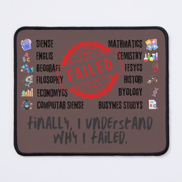 Item preview, Subject labels: "Clarity in Failure" designed and sold by CraftedShip1.