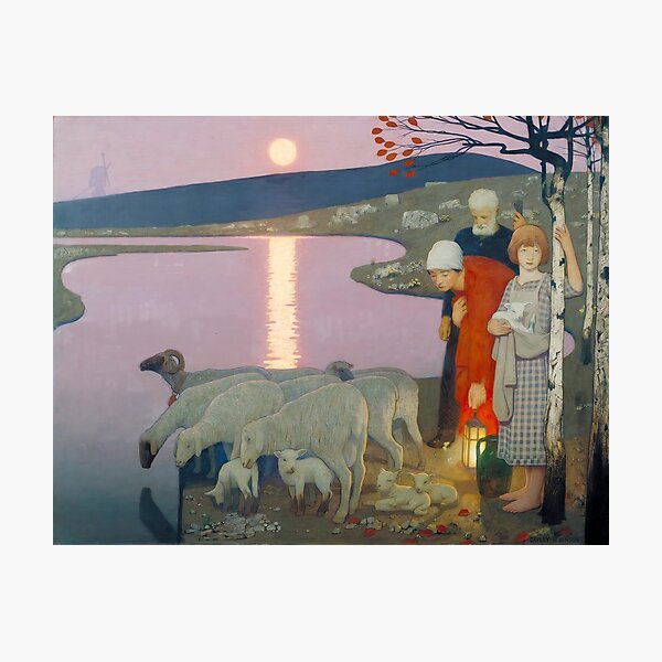 Item preview, Pastoral by Frederick Cayley Robinson designed and sold by shonalouise.