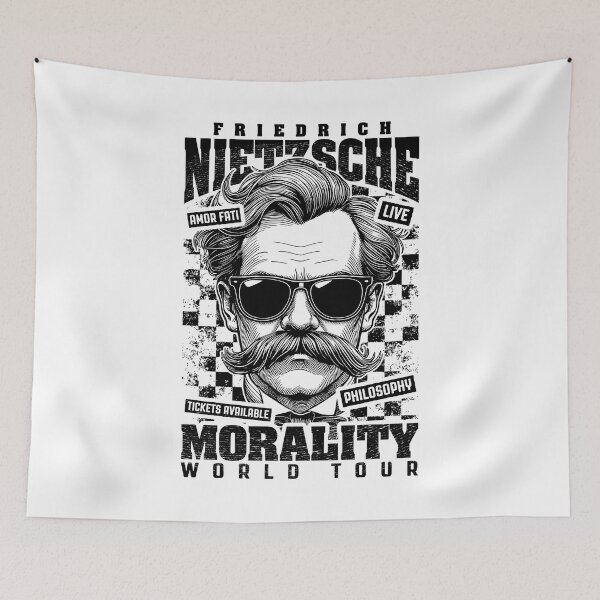 Item preview, Funny Philosophy Nietzsche Philosopher Morality Tour designed and sold by GrandeDuc.