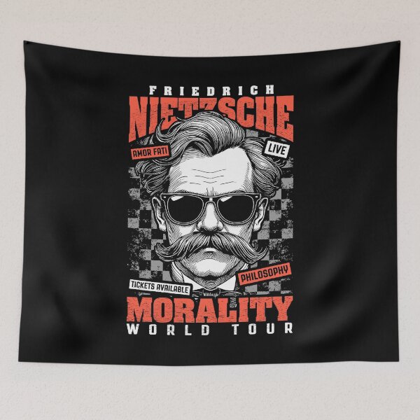 Item preview, Funny Philosophy Nietzsche Philosopher Morality Tour designed and sold by GrandeDuc.
