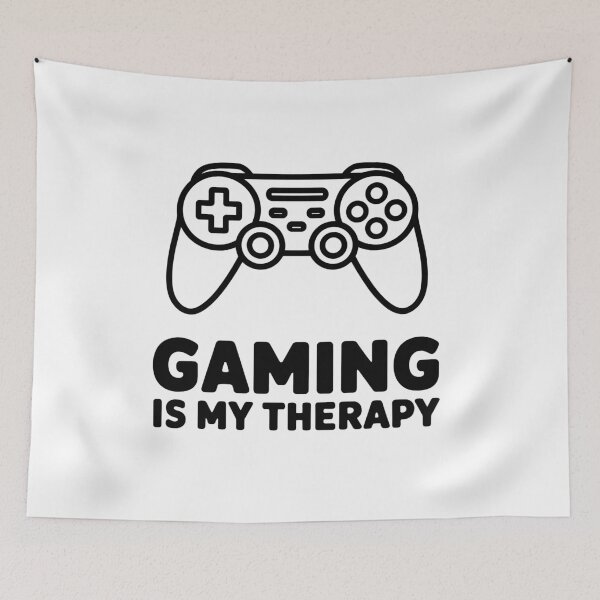 Item preview, Gaming Is My Therapy - Minimalist Controller designed and sold by MrERNST.
