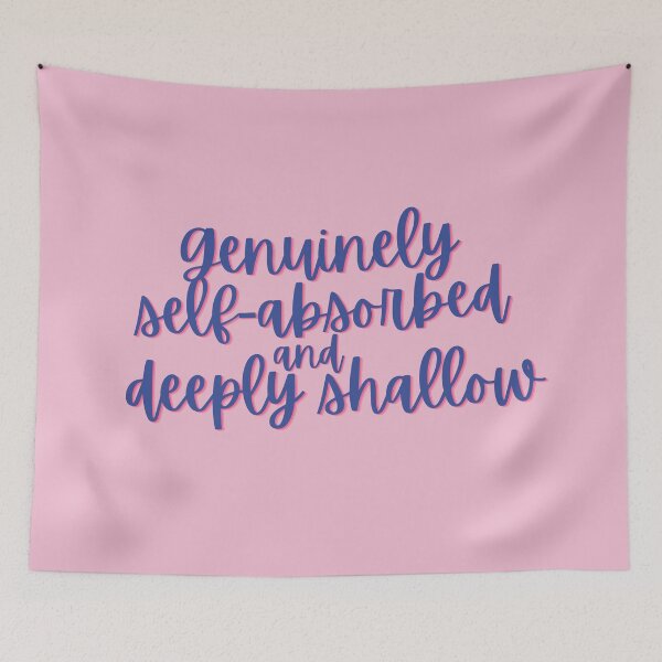 Item preview, Wicked Movie Fiyero Quote Deeply shallow designed and sold by baranskini.