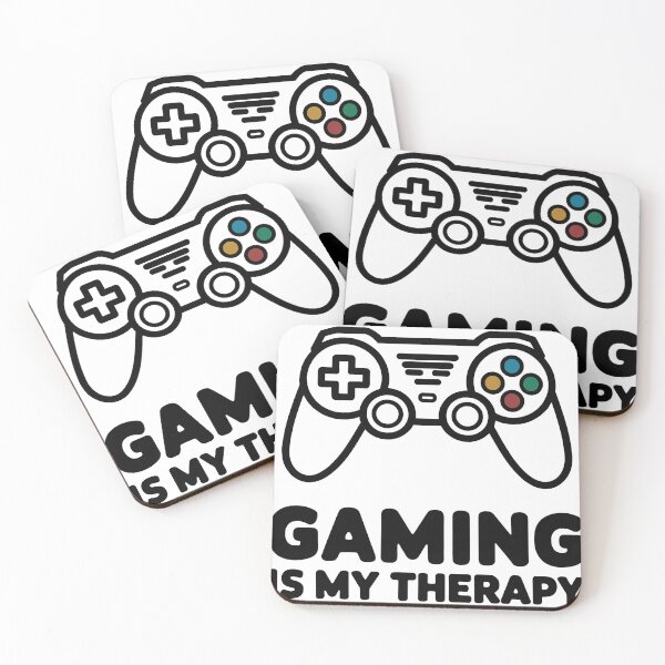Item preview, Gaming Is My Therapy - Minimalist Controller designed and sold by MrERNST.