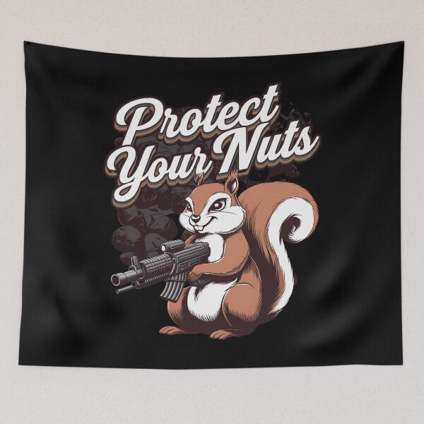 Item preview, Protect your nuts - Hole sweet hole - The Hole Truth - Squirrel In The Hole designed and sold by JansenGS.