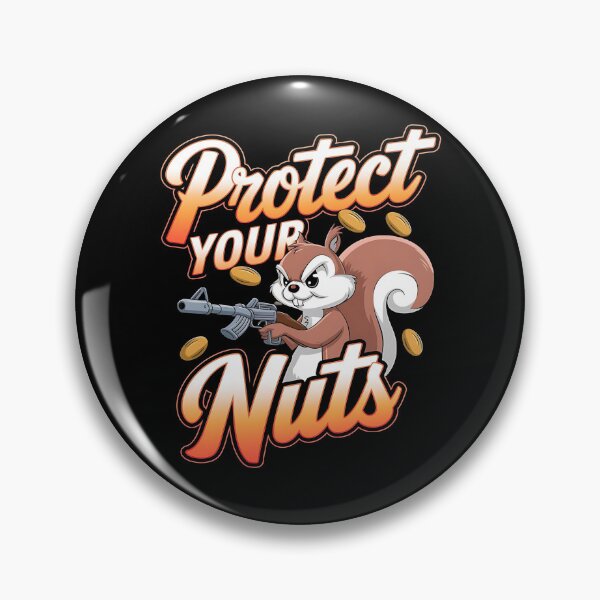 Item preview, Protect your nuts - Hole sweet hole - The Hole Truth - Squirrel In The Hole designed and sold by JansenGS.