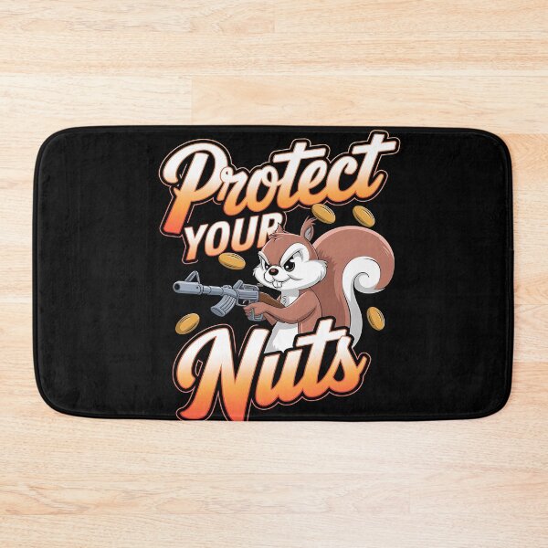 Item preview, Protect your nuts - Hole sweet hole - The Hole Truth - Squirrel In The Hole designed and sold by JansenGS.
