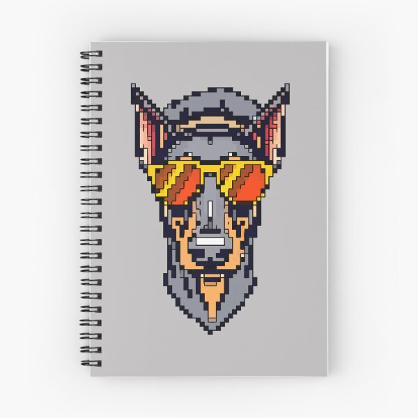 Item preview, Pixel Doberman Pinscher designed and sold by NaturePixel.