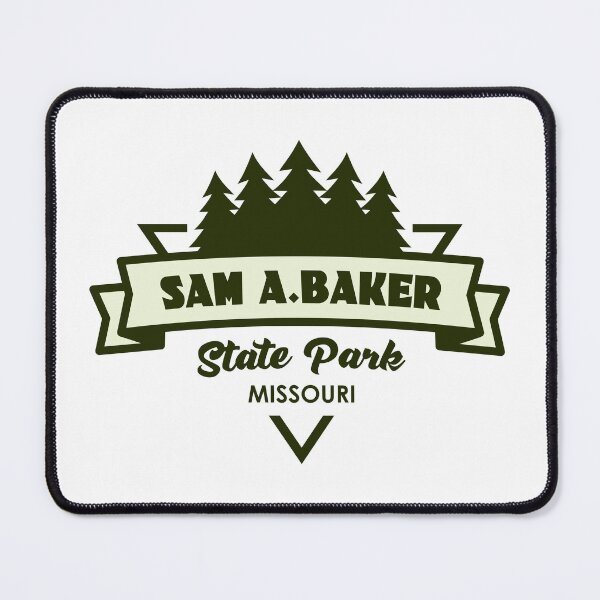 Item preview, Sam A. Baker State Park Missouri Trees And Ribbon designed and sold by bivenart.