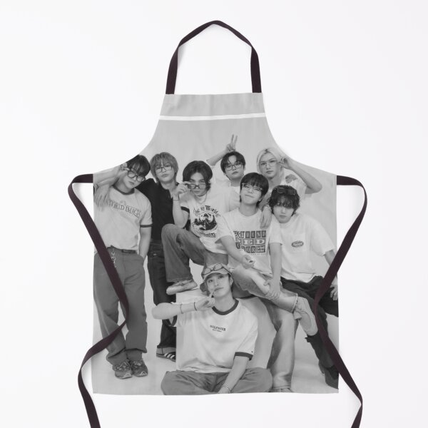 Item preview, Stray Kids ot8 cute heart you make skz stay kpop boy group poster designed and sold by Kpop-Noona.