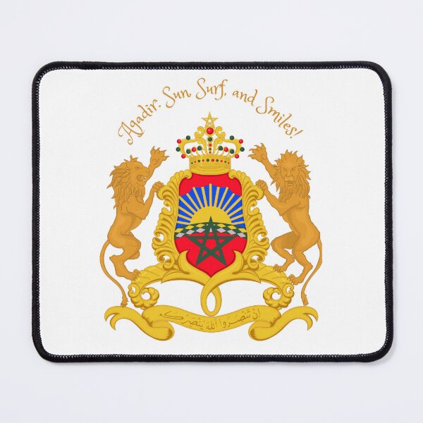 Item preview, Agadir: Sun, Surf, and Smiles - Celebrate the Joy of Moroccan Beaches! designed and sold by LilMissPretty.