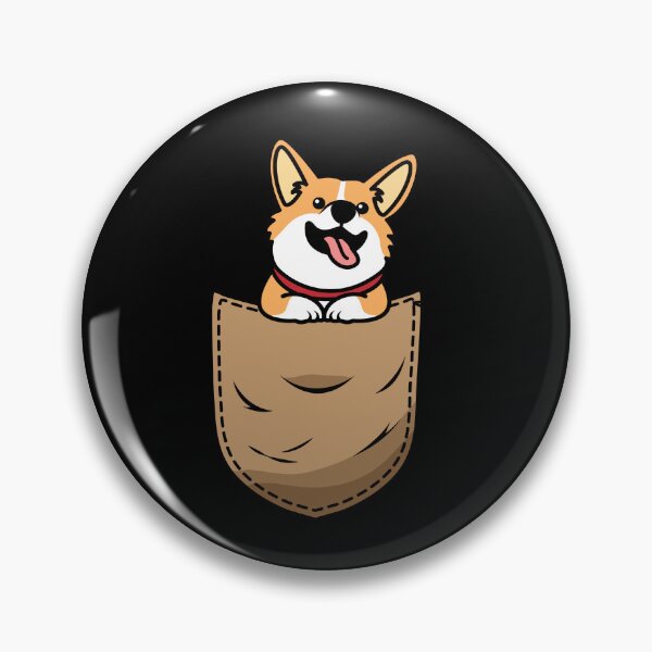 Artikelvorschau, Süße kleine Pocket Corgi Hundeliebhaber entworfen und verkauft von PNGShop.