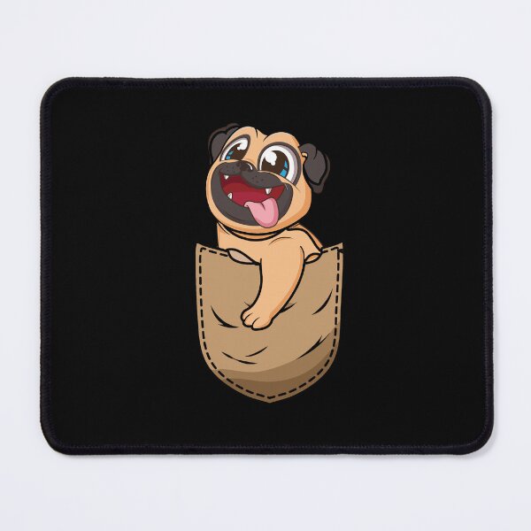 Item preview, Cute Little Pocket Pug Dog Lovers designed and sold by PNGShop.