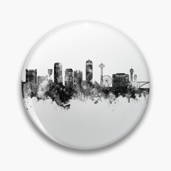 Artikelvorschau, Skyline von Niagara Falls, Kanada entworfen und verkauft von ArtPrints.
