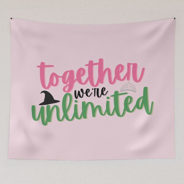 Item preview, Wicked Movie Unlimited, together we're unlimited designed and sold by baranskini.