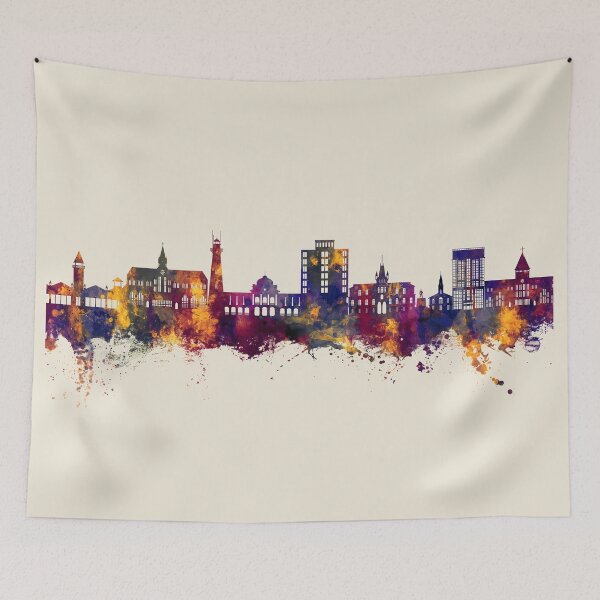 Item preview, Georgetown Guyana Skyline designed and sold by ArtPrints.