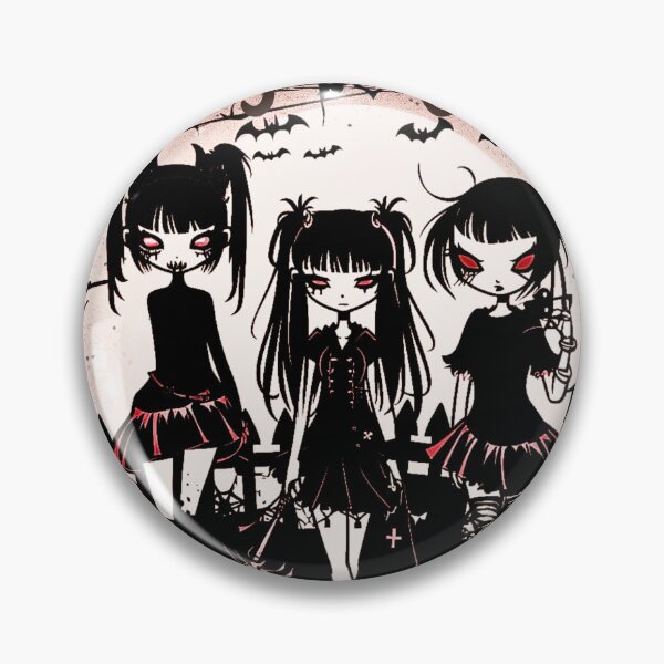 Item preview, Ghouls Rule - Goth BFFs 4Eva designed and sold by PitchBlackIcon.