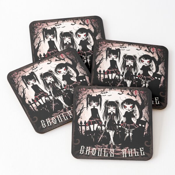 Item preview, Ghouls Rule - Goth BFFs 4Eva designed and sold by PitchBlackIcon.