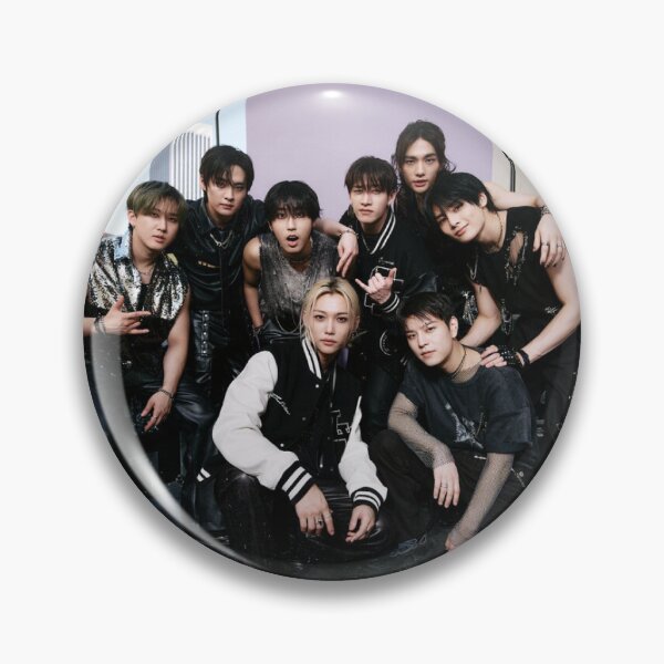 Item preview, Stray Kids ot8 cute heart you make skz stay kpop boy group poster designed and sold by Kpop-Noona.