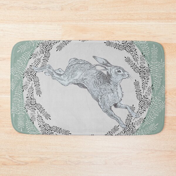 Item preview, Leaping Rabbit designed and sold by TurquoiseBird.