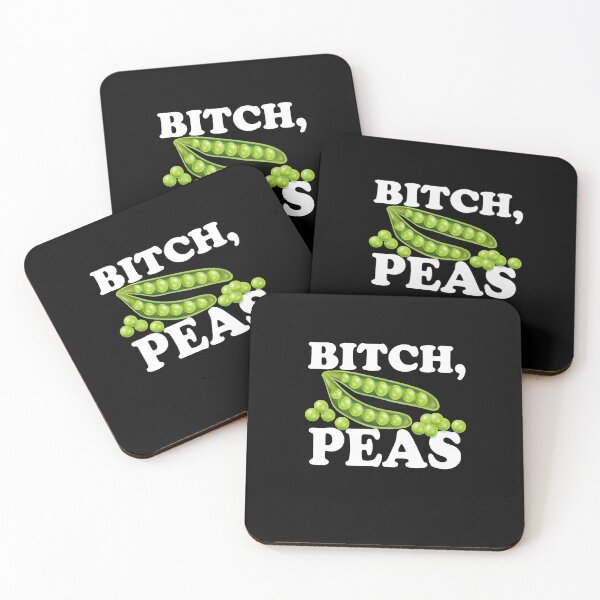 Item preview, Bitch Peas Funny Pun Design designed and sold by PNGShop.