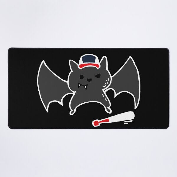 Item preview, Funny & Cute Baseball Bat (No Text, White Outline) designed and sold by Graograman.