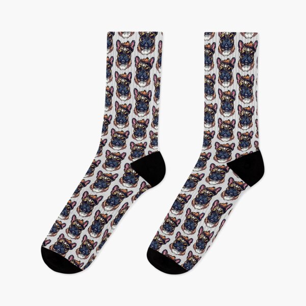 Item preview, Pixel French Bulldog Flair designed and sold by NaturePixel.