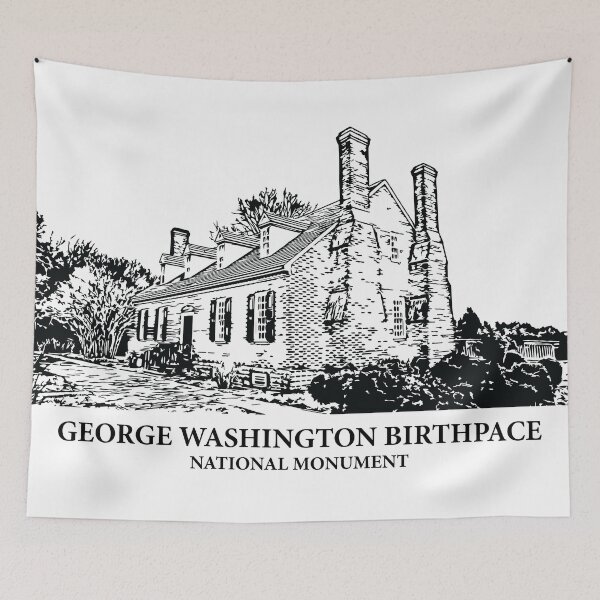 Item preview, George Washington Birthplace National Monument designed and sold by Lakeric Cityscapes.
