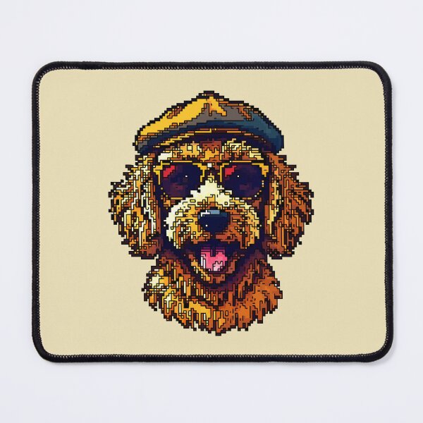 Item preview, Pixel Fluff and Goldendoodle Fun designed and sold by NaturePixel.