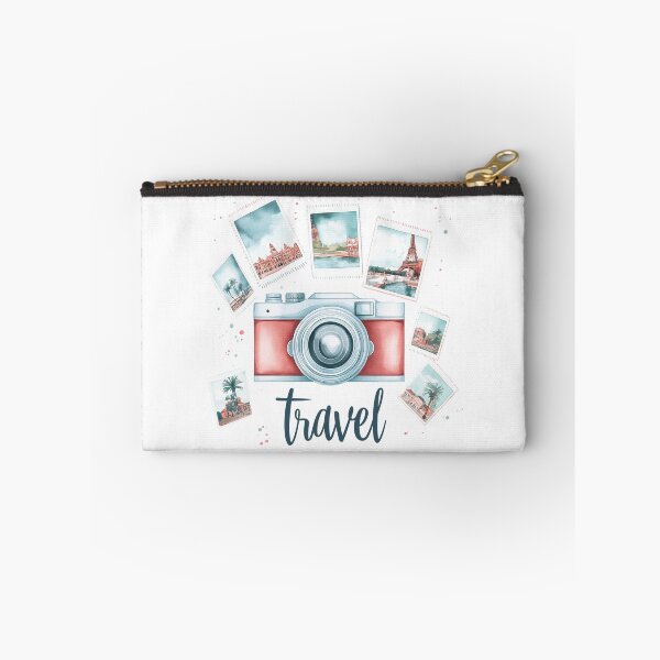 Item preview, Photo Camera With Travel Scenes Photos designed and sold by ByNicoleSara.
