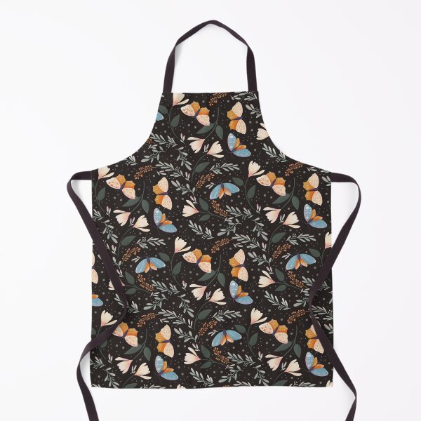 Item preview, Enchanted Butterfly Garden Seamless Pattern designed and sold by BlueLela.