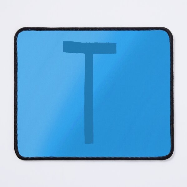 Item preview, Light Blue T with Gradient Background designed and sold by MusicQueen17.