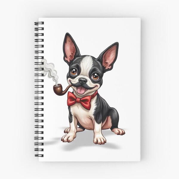 Item preview, T-Shirt Design Trending: FRENCH BULLDOG WITH PIPE designed and sold by ForeverPrintsOK.