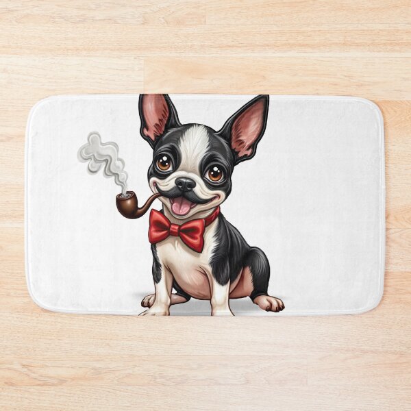 Item preview, T-Shirt Design Trending: FRENCH BULLDOG WITH PIPE designed and sold by ForeverPrintsOK.