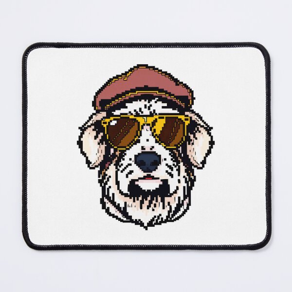 Item preview, Pixel Old English Sheepdog designed and sold by NaturePixel.