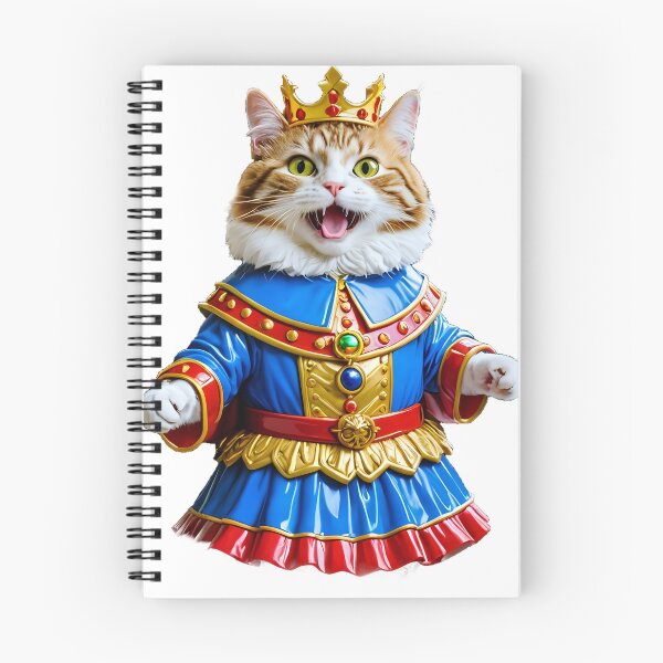 Item preview, Cat, disguised as a king, humor, funny, rich, offbeat, Fun designed and sold by Dan9010.