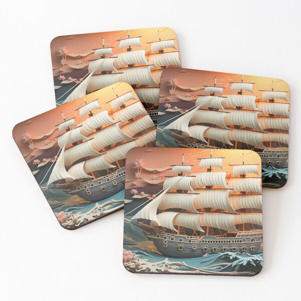 Item preview, Paper Craft - Pirate ship designed and sold by KootenayDesigns.