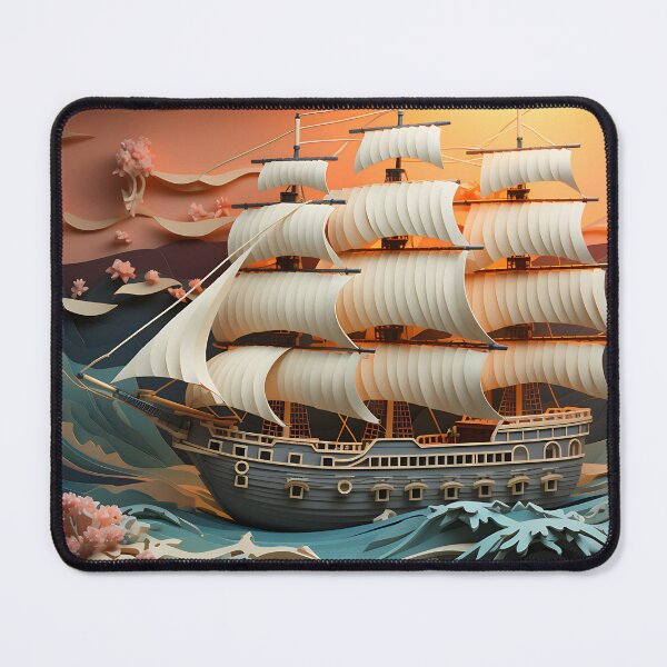 Item preview, Paper Craft - Pirate ship designed and sold by KootenayDesigns.
